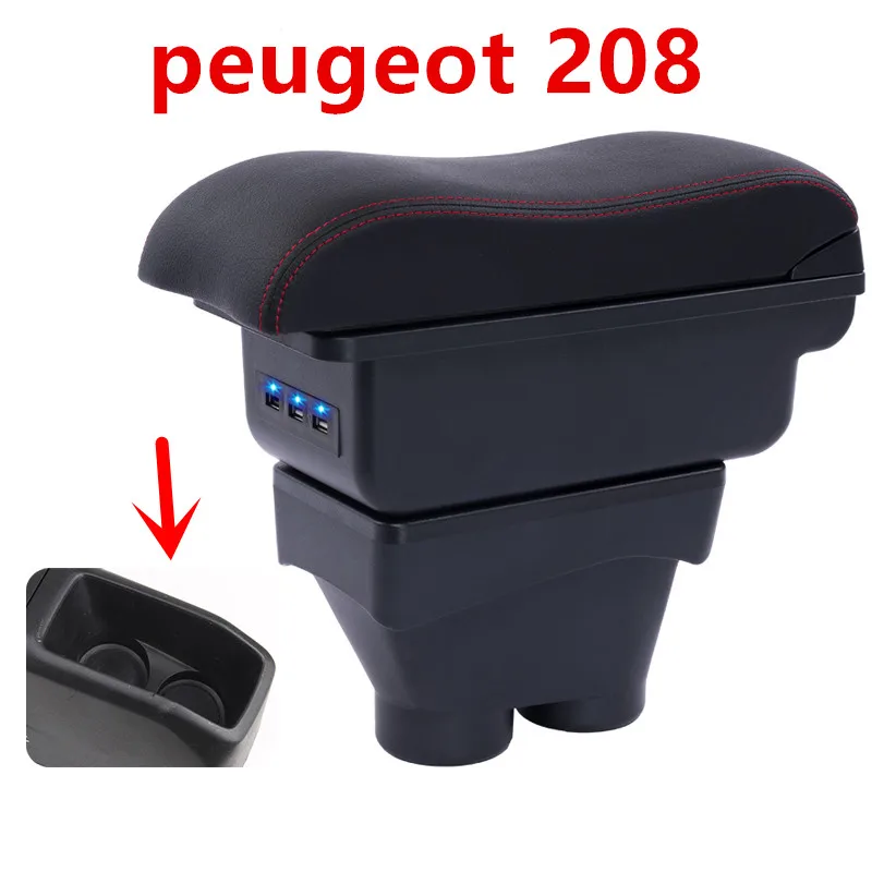 For peugeot 208 Armrest Box Car Central Armrest Storage Box cup holder ashtray modification accessories
For peugeot 208 Armrest Box Car Central Armrest Storage Box cup holder ashtray modification accessories