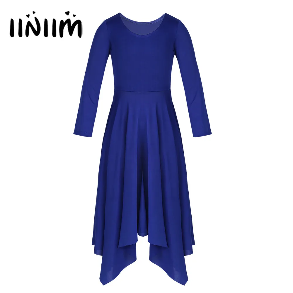 iiniim Kids Ballet Dress Irregular Hem Loose Dress for Praise Lyrical Dance Costumes Gymnastics Leotard for Girls Tutu Dress
iiniim Kids Ballet Dress Irregular Hem Loose Dress for Praise Lyrical Dance Costumes Gymnastics Leotard for Girls Tutu Dress