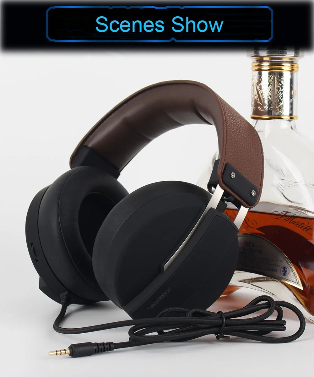 XIBERIA S22 casque PS4 Gaming Headset Best 3.5mm PC Gamer Stereo Headphones with Microphone for Xbox OneLaptopComputer (8)