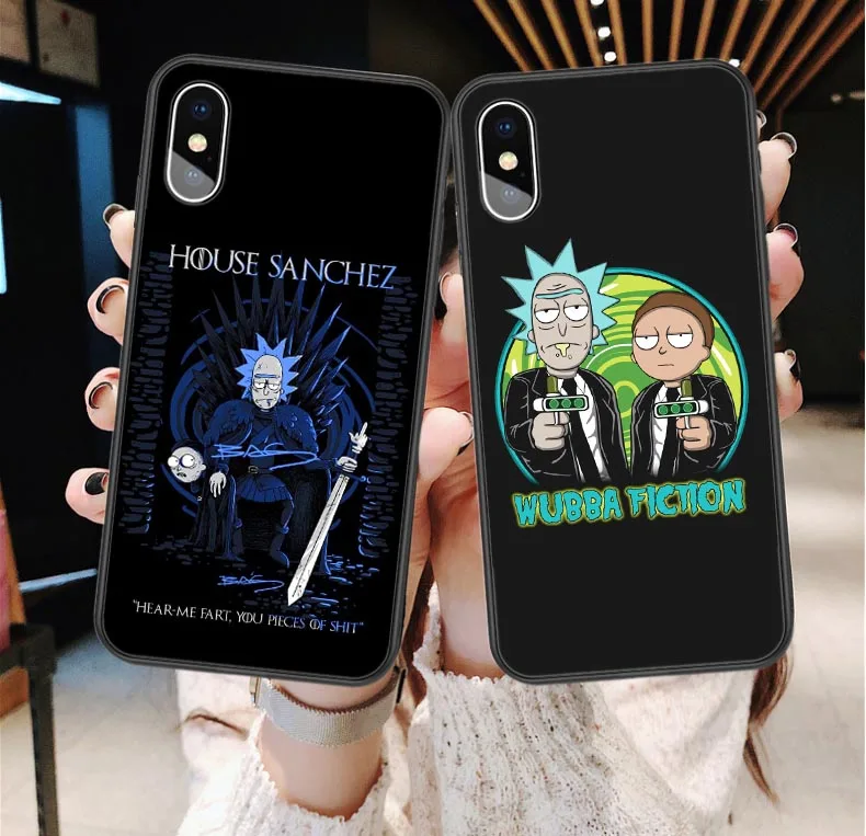 Rick And Morty Comic Matte Case For iPhone 6 6S Plus 8 7 X XR XS Max 5 5S SE Case For iphone 7Plus 8Plus Soft TPU Silicone Funda
Rick And Morty Comic Matte Case For iPhone 6 6S Plus 8 7 X XR XS Max 5 5S SE Case For iphone 7Plus 8Plus Soft TPU Silicone Funda