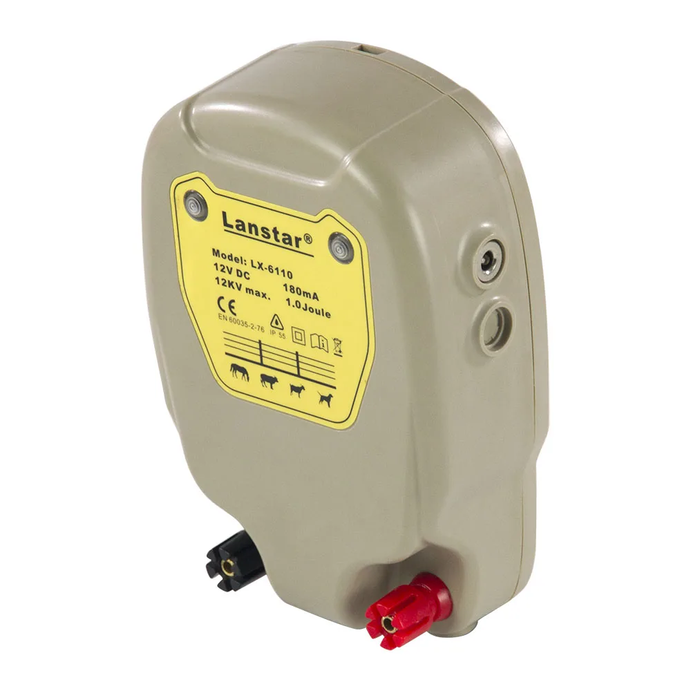 Lanstar 12KV 1J Farm Electric Fence Energizer Electric Fencing Charger Controller for Livestock Management Sheep Horse Cattle
Lanstar 12KV 1J Farm Electric Fence Energizer Electric Fencing Charger Controller for Livestock Management Sheep Horse Cattle