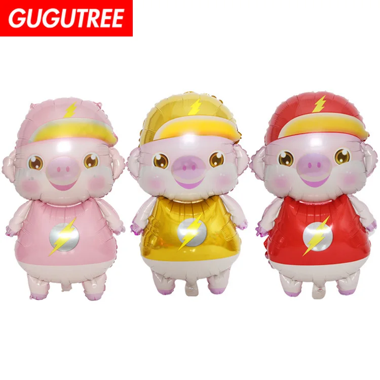GUGUTREE PARTY 80x47cm pink red yellow pigs foil ballon wedding event christmas halloween festival birthday party HY-108
GUGUTREE PARTY 80x47cm pink red yellow pigs foil ballon wedding event christmas halloween festival birthday party HY-108