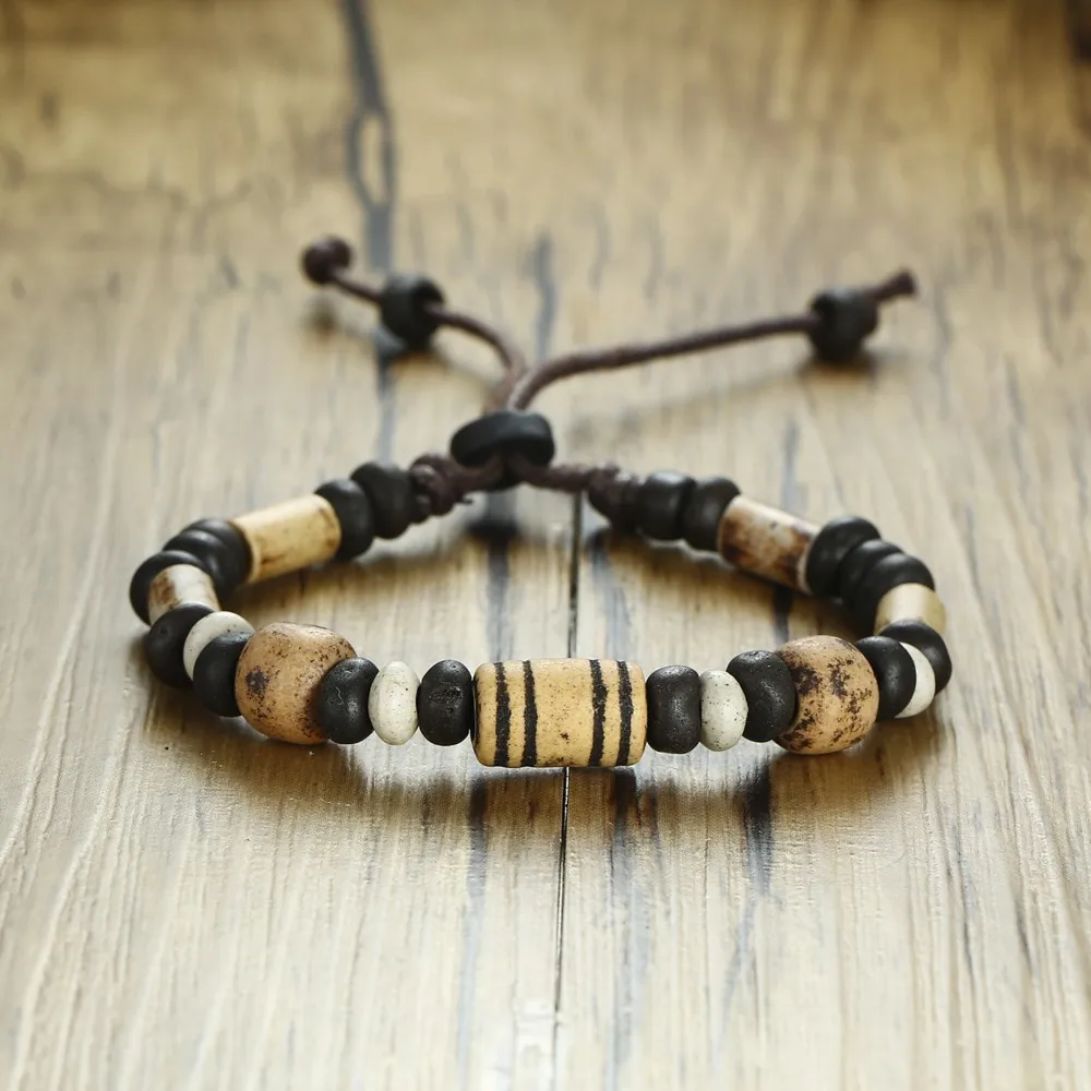 Men's Wood Beaded Bracelet Surfer Bohemian Stacking Bangle Tribal Chic Jewelry Drawstring Jewellery Festival Boho Gypsy
Men's Wood Beaded Bracelet Surfer Bohemian Stacking Bangle Tribal Chic Jewelry Drawstring Jewellery Festival Boho Gypsy