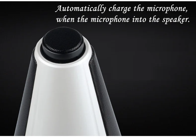 Brand Tosing Mobile audio portable microphone wireless Bluetooth speaker home desktop karaoke microphone for meetings and party-7