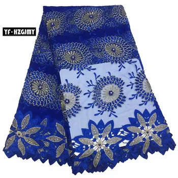 YF HZGJMY Beaded Lace Fabric Embroidery Latest Guipure Design African Wedding Royal Blue Net Lace Fabric for Nigerian A1596
YF HZGJMY Beaded Lace Fabric Embroidery Latest Guipure Design African Wedding Royal Blue Net Lace Fabric for Nigerian A1596