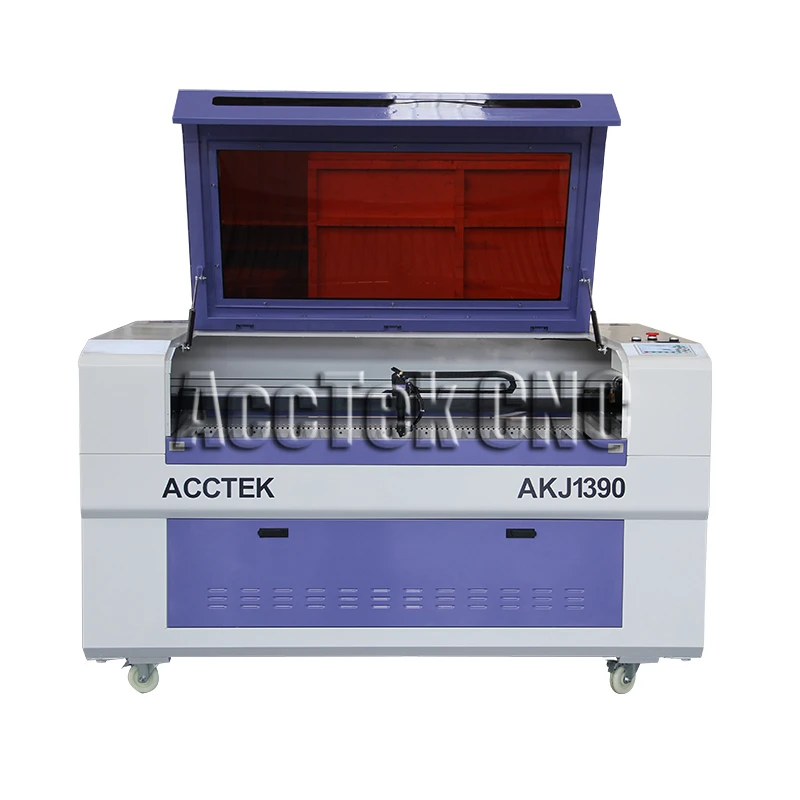 High precision AccTek laser cutting machine 1390 cnc laser machine 100W with water chiller
High precision AccTek laser cutting machine 1390 cnc laser machine 100W with water chiller