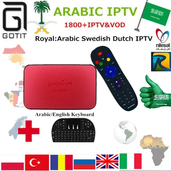 GOTiT TVONLINE Pro+ IPTV Streaming Box Best Arabic Royal IPTV 1850+Europe Africa Turkish Dutch Swedish KO Mag254 Smart IPTV Box
GOTiT TVONLINE Pro+ IPTV Streaming Box Best Arabic Royal IPTV 1850+Europe Africa Turkish Dutch Swedish KO Mag254 Smart IPTV Box