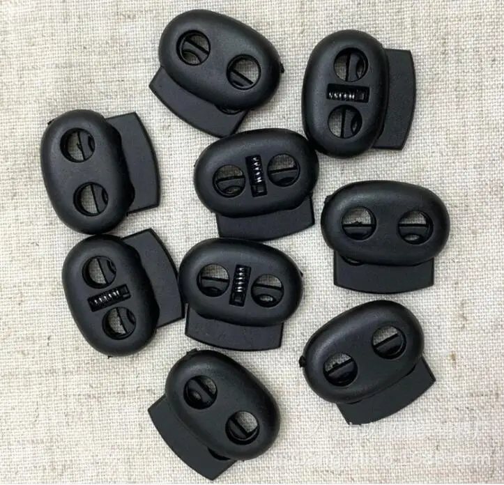 Making Ponytail Use 10pcs/pack 2 hole The pig nose buckle Cord Lock Bean Toggle Stopper Double orifice Adjust the buckle
Making Ponytail Use 10pcs/pack 2 hole The pig nose buckle Cord Lock Bean Toggle Stopper Double orifice Adjust the buckle