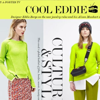 France imported fluorescent yellow high-grade elastic thickening of knitted wool knitted fabrics
France imported fluorescent yellow high-grade elastic thickening of knitted wool knitted fabrics