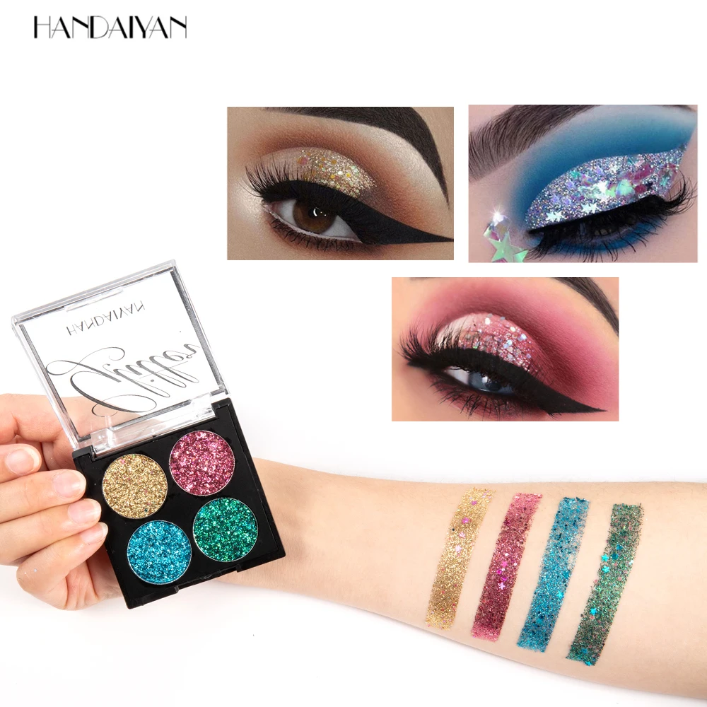 Eyeshadow make up pallete beauty glazed glitte diamond shaped onion slice bright five-pointed star fragment stage makeup 4 color
Eyeshadow make up pallete beauty glazed glitte diamond shaped onion slice bright five-pointed star fragment stage makeup 4 color