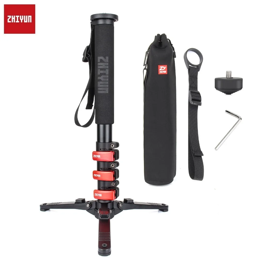 

Zhiyun Handheld Mini Camera Monopod for Zhiyun Crane 3 Lab Gimbal Tripod with Universal 1/4" or 3/8'' Screw Port on Top