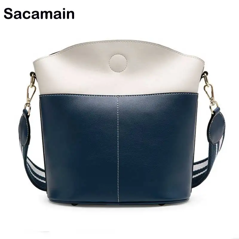 Sac a main Bucket Shoulder Bag Female Women's Handbag Leather Fake Designer Bags High Quality Women Fashion 2018 Borse da donna
Sac a main Bucket Shoulder Bag Female Women's Handbag Leather Fake Designer Bags High Quality Women Fashion 2018 Borse da donna