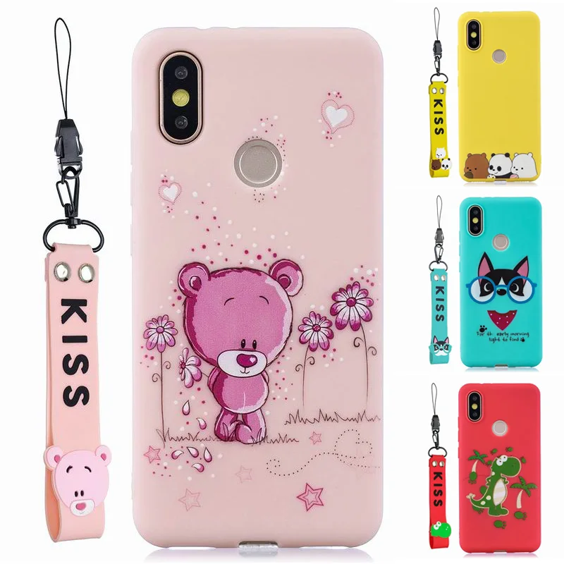 Cute Soft TPU Silicone Case For Xiaomi Redmi Note 5 Pro 7 4A 5A 6A Note 7 6 4 4X S2 GO Strap Phone Cover Mi A2 Lite 5 F1 6X
Cute Soft TPU Silicone Case For Xiaomi Redmi Note 5 Pro 7 4A 5A 6A Note 7 6 4 4X S2 GO Strap Phone Cover Mi A2 Lite 5 F1 6X