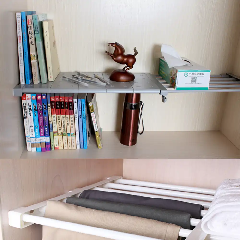 Free Nail Stretching Wardrobe Layered Separated Compartment