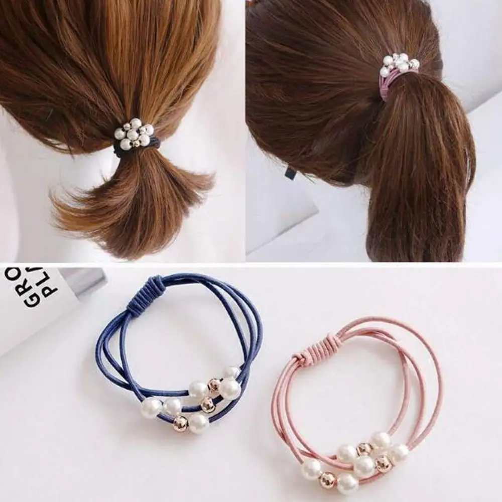 2 PCS Hair Accessories Women Pearl Elastic Rubber Bands Ring Headwear Girl Elastic Hair Band Ponytail Holder Scrunchy Rope Hot
2 PCS Hair Accessories Women Pearl Elastic Rubber Bands Ring Headwear Girl Elastic Hair Band Ponytail Holder Scrunchy Rope Hot