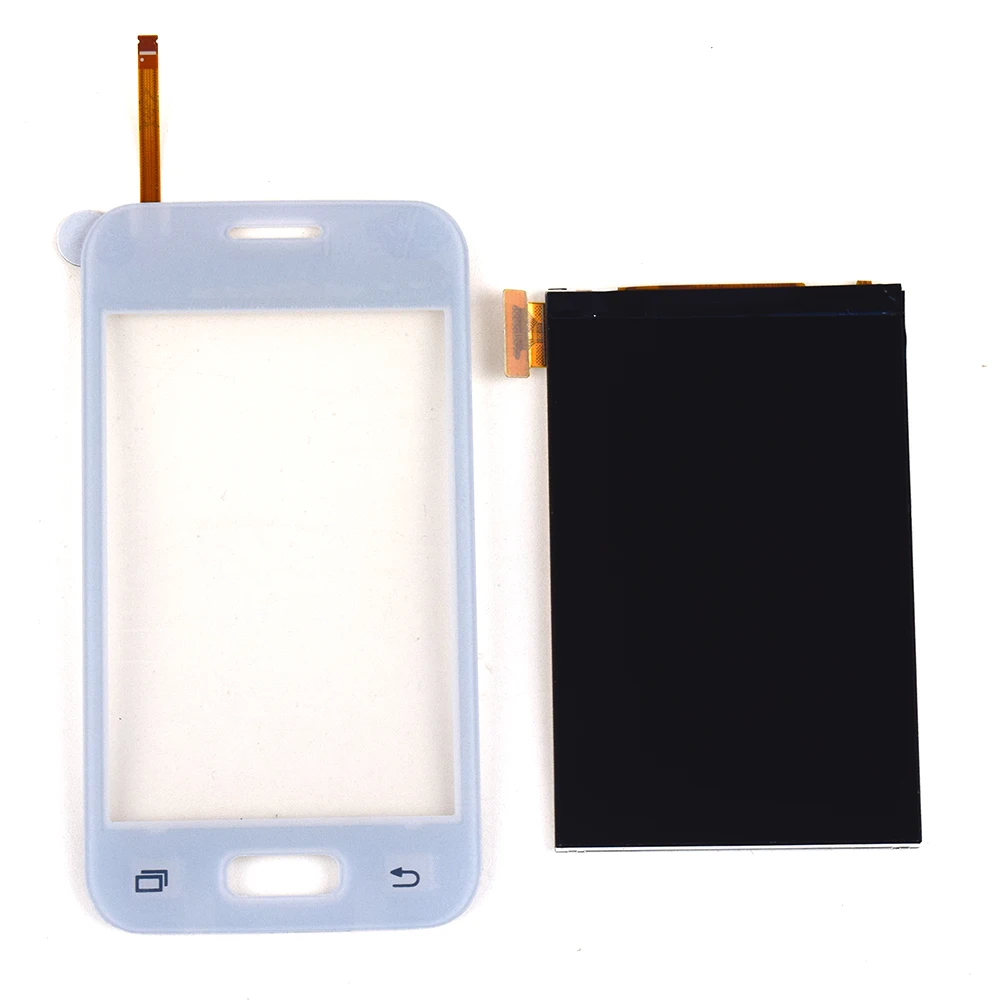 

For Samsung Galaxy Young 2 Duos G130H G130 Black / White Touch Screen Digitizer Panel Glass + LCD Display Panel Module Monitor