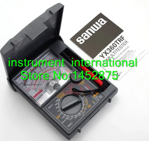 Sanwa YX-360TRF Analog Multimeter Tester YX360TRF !!!Brand New!!! Free Shipping
Sanwa YX-360TRF Analog Multimeter Tester YX360TRF !!!Brand New!!! Free Shipping