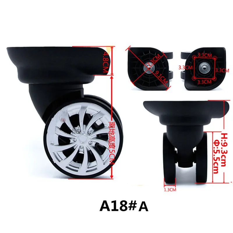New wenwen Replacement Spinner Trolley Suitcase Wheel Parts,Wheels for luggage Replacement Accessories Repair A18#
New wenwen Replacement Spinner Trolley Suitcase Wheel Parts,Wheels for luggage Replacement Accessories Repair A18#