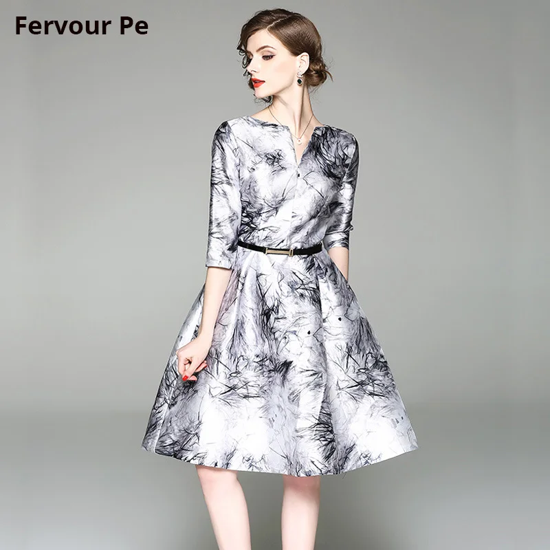 Women's Clothing Spring Autumn New Oriental Vintage Satin Ink Printing Sashes Umbrella Dress Plus Size 3XL P19178
Women's Clothing Spring Autumn New Oriental Vintage Satin Ink Printing Sashes Umbrella Dress Plus Size 3XL P19178