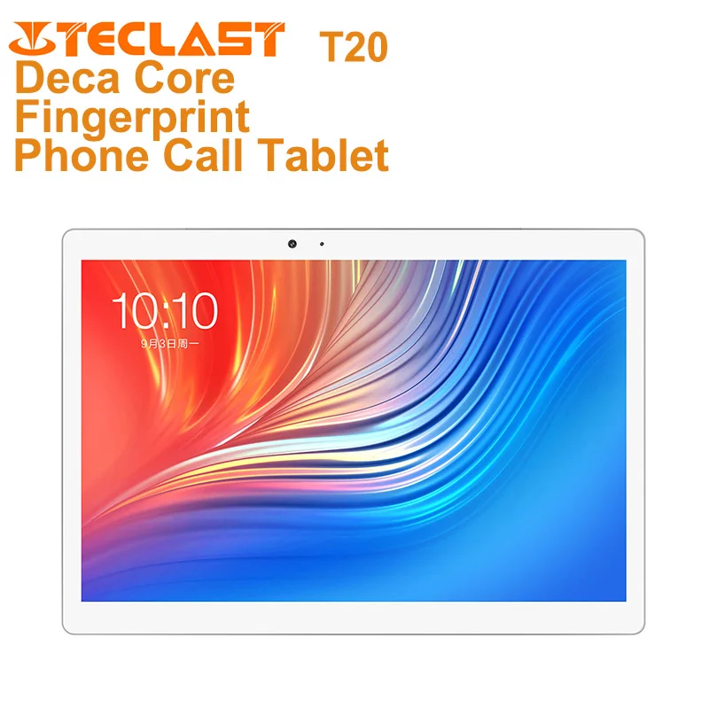 

Teclast T20 4G Phablet 10.1'' MT6797X X27 Deca Core Android 7.1 4GB+64GB Dual WiFi Tablet Fingerprint 13MP Bluetooth 4.0 Type-C