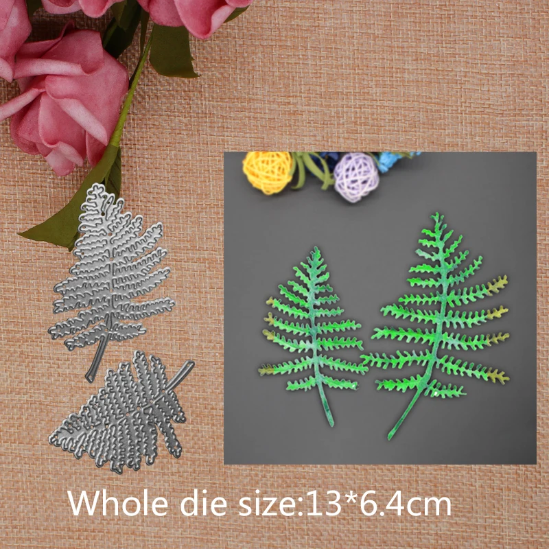 2pcs Leaves Cutting Dies Mold New DIY Scrapbook Paper Craft Knife Mould Blade Punch Stencils 13*6.4CM
2pcs Leaves Cutting Dies Mold New DIY Scrapbook Paper Craft Knife Mould Blade Punch Stencils 13*6.4CM