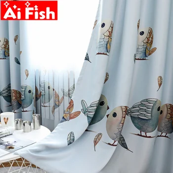 Printed cartoon love bird curtain fabric for living room modern window treatments simple cute child's bedroom curtains M078-4
Printed cartoon love bird curtain fabric for living room modern window treatments simple cute child's bedroom curtains M078-4
