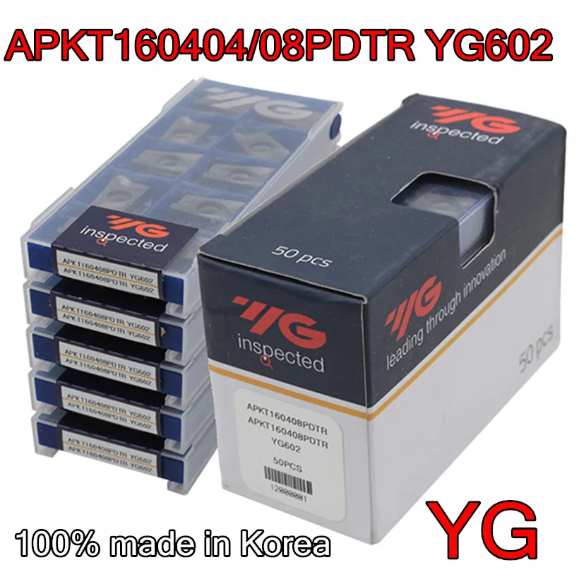APKT160404PDTR YG602 APKT160404PDTR YG602 10pcs 50pcs 100% Made in Korea YG-1 Carbide blade Processing: stainless steel, steel,
APKT160404PDTR YG602 APKT160404PDTR YG602 10pcs 50pcs 100% Made in Korea YG-1 Carbide blade Processing: stainless steel, steel,