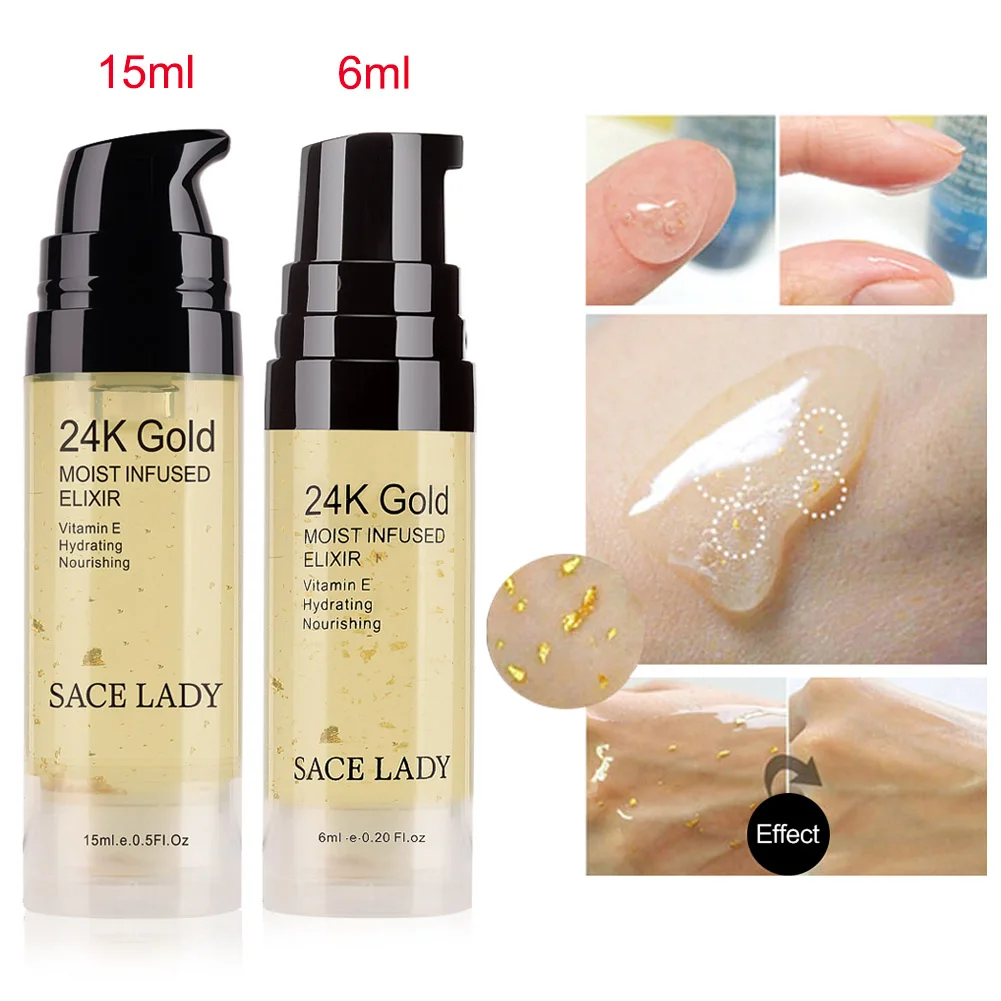 SACE LADY 24K Gold Base Oil for Face Makeup Women Facial Care Moisturizing Oil Primer Moisturizing Make Up Foundation Primer
SACE LADY 24K Gold Base Oil for Face Makeup Women Facial Care Moisturizing Oil Primer Moisturizing Make Up Foundation Primer