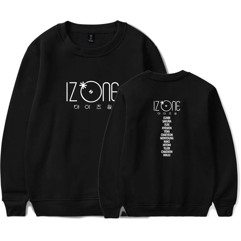 IZONE Sweatshirt Round Collar Popular Capless Hip-Hop High Street Kpop Men/women Harajuku Moletom Sweatshirt Izone Accessories
IZONE Sweatshirt Round Collar Popular Capless Hip-Hop High Street Kpop Men/women Harajuku Moletom Sweatshirt Izone Accessories