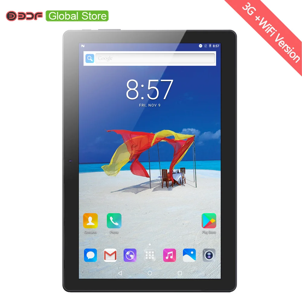 10 inch 3G Phone Call Tablets Android 7.0 Quad Core 4G+32G Tablet Pc Built-in 3G Dual SIM Card laptop WiFi GPS Bluetooth FM tab
10 inch 3G Phone Call Tablets Android 7.0 Quad Core 4G+32G Tablet Pc Built-in 3G Dual SIM Card laptop WiFi GPS Bluetooth FM tab