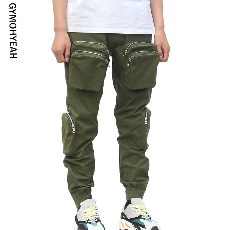 GYMOHYEAH brand 2019 NEW Cargo Pants Men Pockets Solid Zipper Joggers Homme Casual Sweatpants Male Fashion Pants
GYMOHYEAH brand 2019 NEW Cargo Pants Men Pockets Solid Zipper Joggers Homme Casual Sweatpants Male Fashion Pants