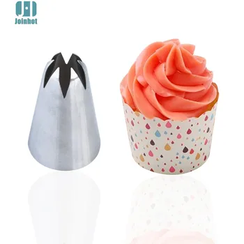 1pc #1B Flower Cake Decoration Baking Tools Icing Piping Nozzles Pastry Tips Fondant Cake Decorating Tip Set Cream
1pc #1B Flower Cake Decoration Baking Tools Icing Piping Nozzles Pastry Tips Fondant Cake Decorating Tip Set Cream