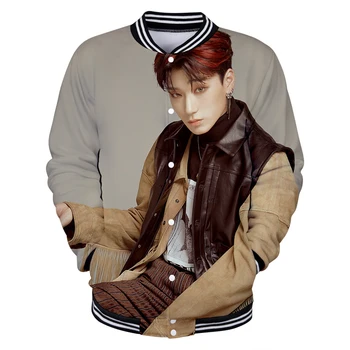 Kpop ATEEZ Idol Photo O-neck Long Sleeve Basebal Jacket Hongjoong Seonghwa Yunho Yeosang San Mingi Wooyoung Jongho
Kpop ATEEZ Idol Photo O-neck Long Sleeve Basebal Jacket Hongjoong Seonghwa Yunho Yeosang San Mingi Wooyoung Jongho