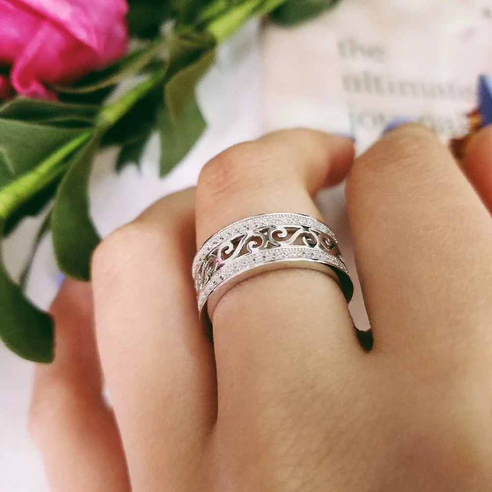 rose gold silver color 925 Sterling Silver wedding band eternity rings for women men male engagement bridal sepcial unique R879
rose gold silver color 925 Sterling Silver wedding band eternity rings for women men male engagement bridal sepcial unique R879