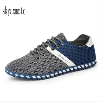 Men's shoes summer tide shoes breathable mesh surface fasion men's flat shoes Korean version of the trend of wild running shoes
Men's shoes summer tide shoes breathable mesh surface fasion men's flat shoes Korean version of the trend of wild running shoes