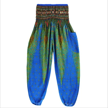 Women Thai Pants High Waist Color Floral Print Dot Baggy Harem Trousers Martial Drawstring Hippy 2018 New
Women Thai Pants High Waist Color Floral Print Dot Baggy Harem Trousers Martial Drawstring Hippy 2018 New