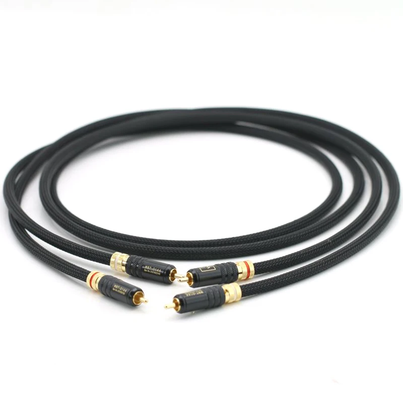Hifi Furutech P2.1 OCC audio AMP CD player Interconnect RCA cable with gold plated WBT-0144
Hifi Furutech P2.1 OCC audio AMP CD player Interconnect RCA cable with gold plated WBT-0144