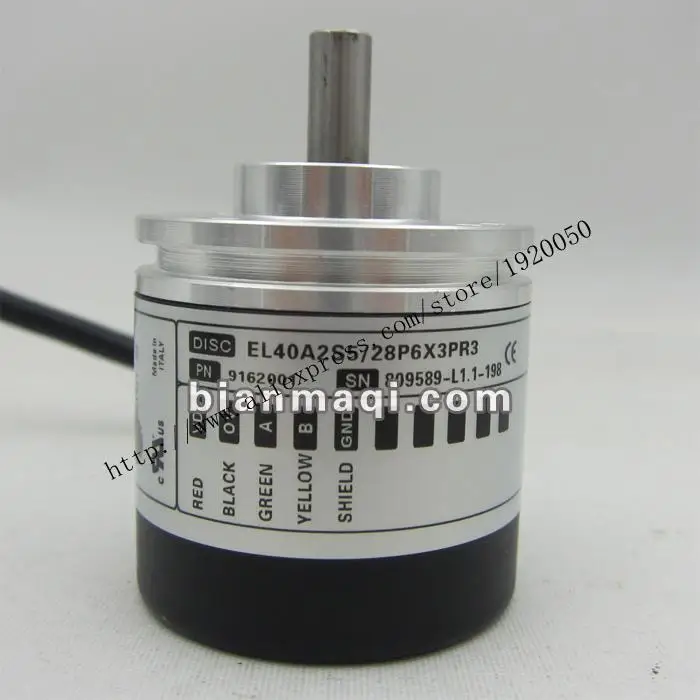 stock EL40A2S5 / 28P6X3PR3 ELtra meaning Seoul record the outer diameter of the rotary encoder 2 lines 40mm
stock EL40A2S5 / 28P6X3PR3 ELtra meaning Seoul record the outer diameter of the rotary encoder 2 lines 40mm