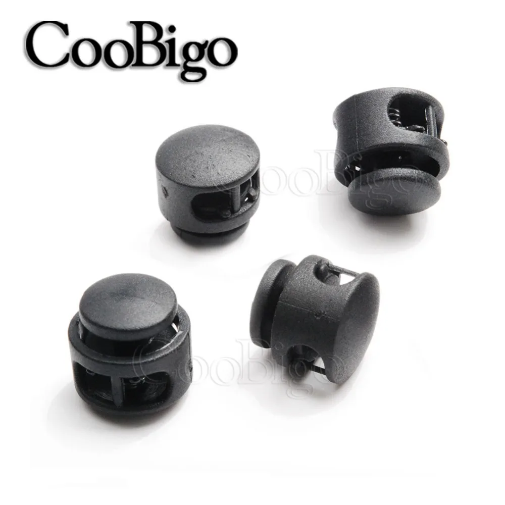 12pcs Black Plastic Cord Lock Clamp 2 Hole Toggle Clip Stopper Paracord Shoelace Cord Bag Parts Accessories Size 16.5mm*16.5mm
12pcs Black Plastic Cord Lock Clamp 2 Hole Toggle Clip Stopper Paracord Shoelace Cord Bag Parts Accessories Size 16.5mm*16.5mm