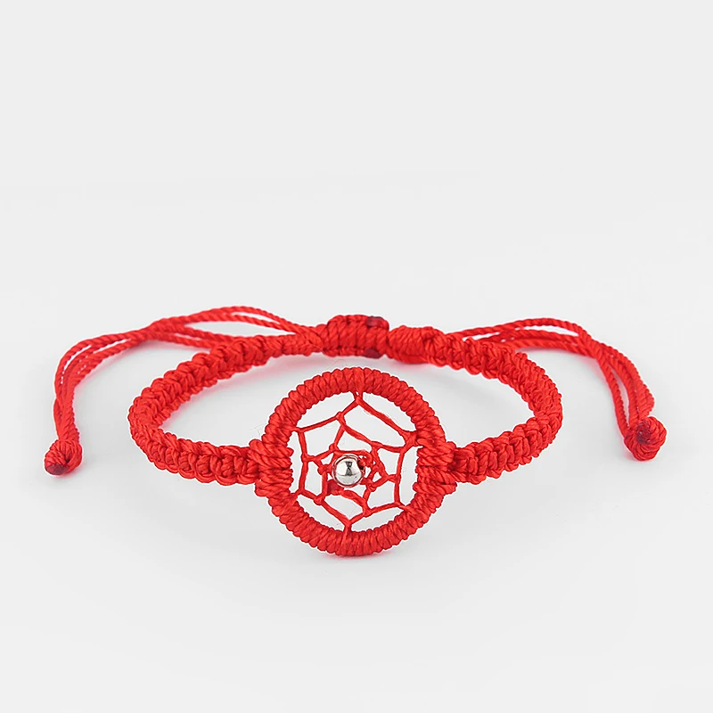 1pcs Red Cord Lucky Friendship Spider Web/Dream Catcher Rope Handmade Bracelet/Bangle
1pcs Red Cord Lucky Friendship Spider Web/Dream Catcher Rope Handmade Bracelet/Bangle