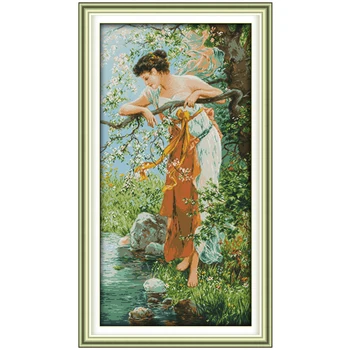 The Charm of Spring Counted Cross Stitch 11CT 14CT Chinese Cross Stitch Kits for Embroidery Home Decor Needlework
The Charm of Spring Counted Cross Stitch 11CT 14CT Chinese Cross Stitch Kits for Embroidery Home Decor Needlework