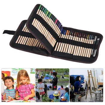 Multicolor Pencils Set Art Sketching Drawing Premium Pre-Sharpened Painting Supplies with Portable Roll-Up Canvas Wrap Case
Multicolor Pencils Set Art Sketching Drawing Premium Pre-Sharpened Painting Supplies with Portable Roll-Up Canvas Wrap Case