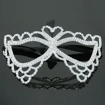 Free Shipping 1pcs Rhinestone Mask,Venetian Bridal Masquerade Mask,Fancy Rhinestone Party Mask LSM110802-1
Free Shipping 1pcs Rhinestone Mask,Venetian Bridal Masquerade Mask,Fancy Rhinestone Party Mask LSM110802-1