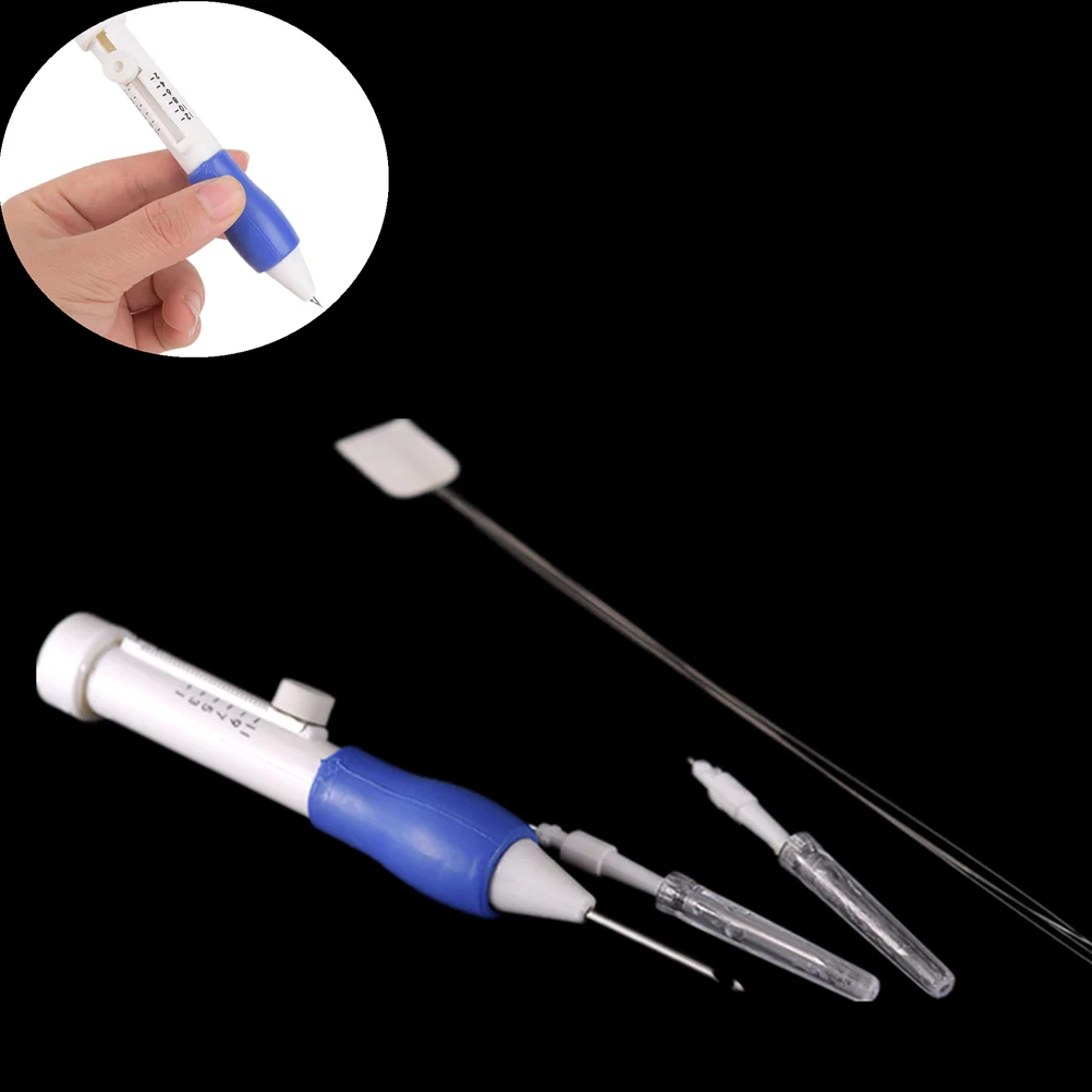 Pratical ABS Plastic DIY Crafts Magic Embroidery Pen Set DIY 3 Interchangeable Punch Needle Sewing Accessories
Pratical ABS Plastic DIY Crafts Magic Embroidery Pen Set DIY 3 Interchangeable Punch Needle Sewing Accessories