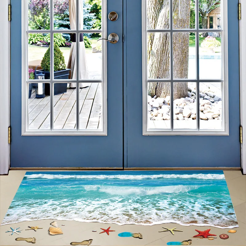 3D Ocean Beach Floor Stickers Natural Landscape Wall Sticker for Bathroom Living Room Decor Waterproof Stickers Home Decoration
3D Ocean Beach Floor Stickers Natural Landscape Wall Sticker for Bathroom Living Room Decor Waterproof Stickers Home Decoration