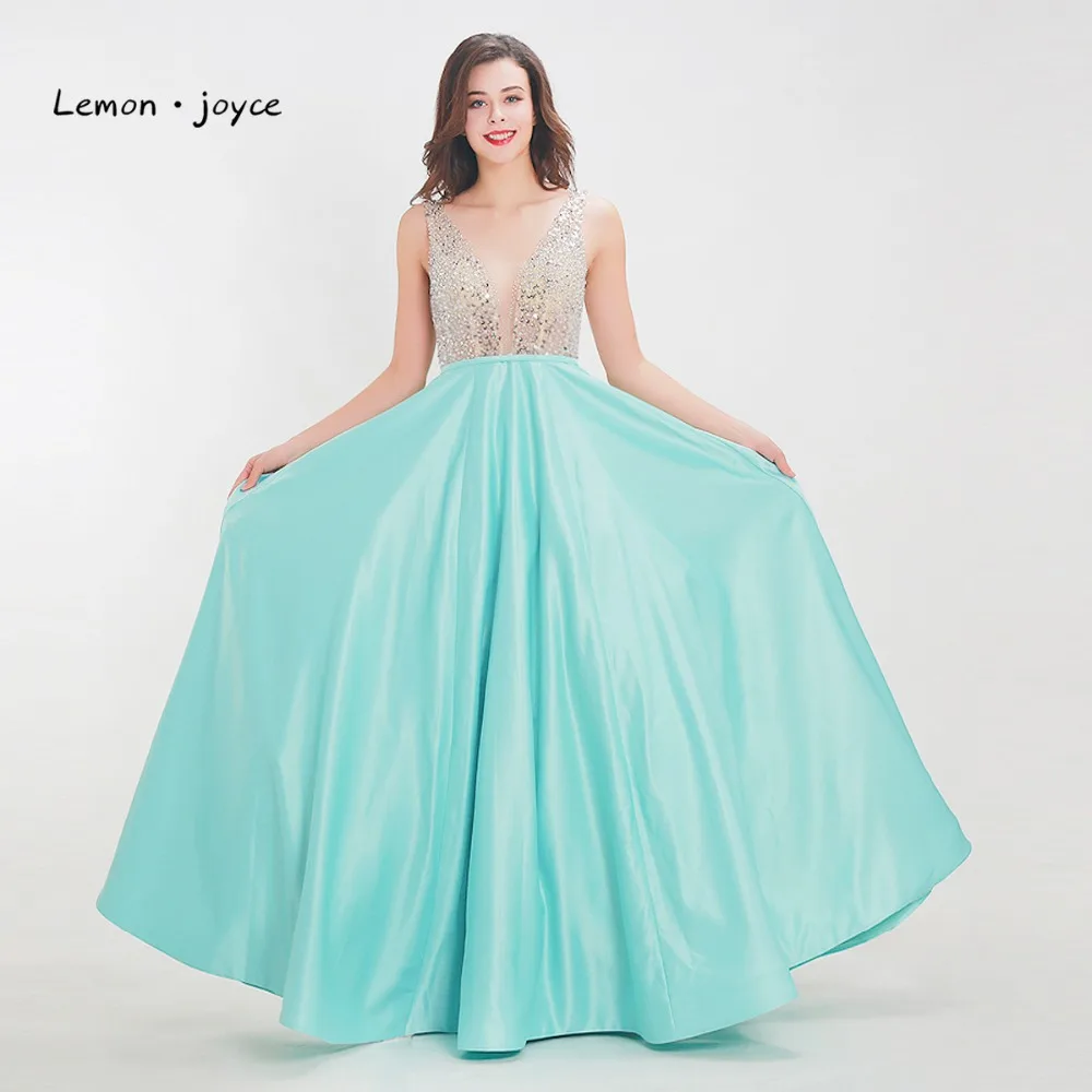 Lemon joyce Elegant Long Prom Dresses 2019 Tulle Crystals Beading Lace Up A-Line Satin Evening Dress Party Ball Gowns Plus Size
Lemon joyce Elegant Long Prom Dresses 2019 Tulle Crystals Beading Lace Up A-Line Satin Evening Dress Party Ball Gowns Plus Size