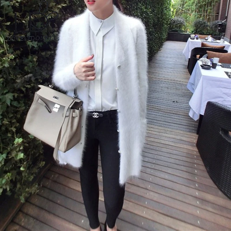 LOVELYDONKEY mink cashmere sweater women's coat long knitted mink sweater cardigans Free shipping M95
LOVELYDONKEY mink cashmere sweater women's coat long knitted mink sweater cardigans Free shipping M95