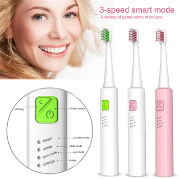 U1 Ultrasonic Sonic Electric Toothbrush Rechargeable electonic toothbrush tooth brush electric teeth brush children
U1 Ultrasonic Sonic Electric Toothbrush Rechargeable electonic toothbrush tooth brush electric teeth brush children