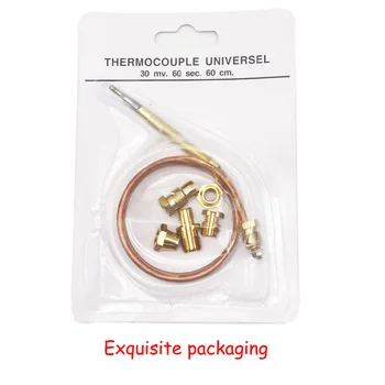Earth Star 600mm Gas Water Heater Thermocouple Replacement with Five Replaceable Screws Universal Thermocouple Set M6x0.75
Earth Star 600mm Gas Water Heater Thermocouple Replacement with Five Replaceable Screws Universal Thermocouple Set M6x0.75