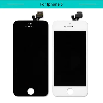 5pcs For Apple Iphone 5 5S 5C Full LCD Screen Display With Touch Screen Glass Digitizer Assembly Replacement
5pcs For Apple Iphone 5 5S 5C Full LCD Screen Display With Touch Screen Glass Digitizer Assembly Replacement